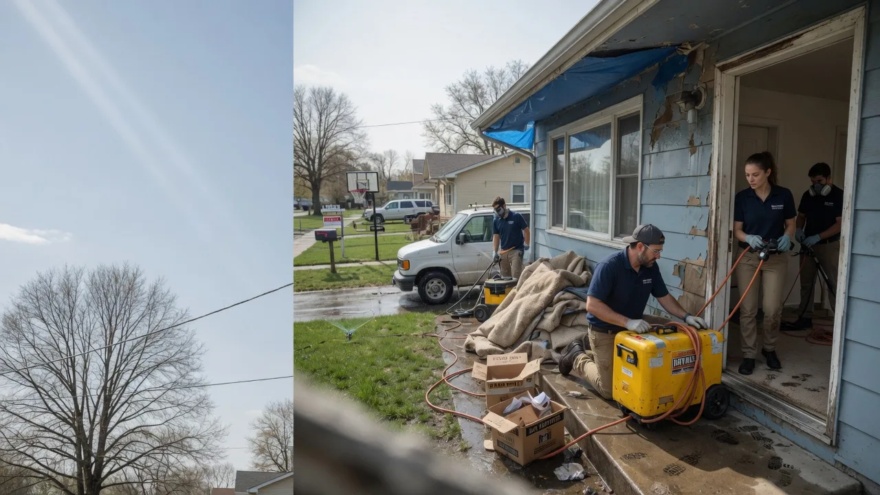 Basement Flood Cleanup in Crystal Lake, IA near me